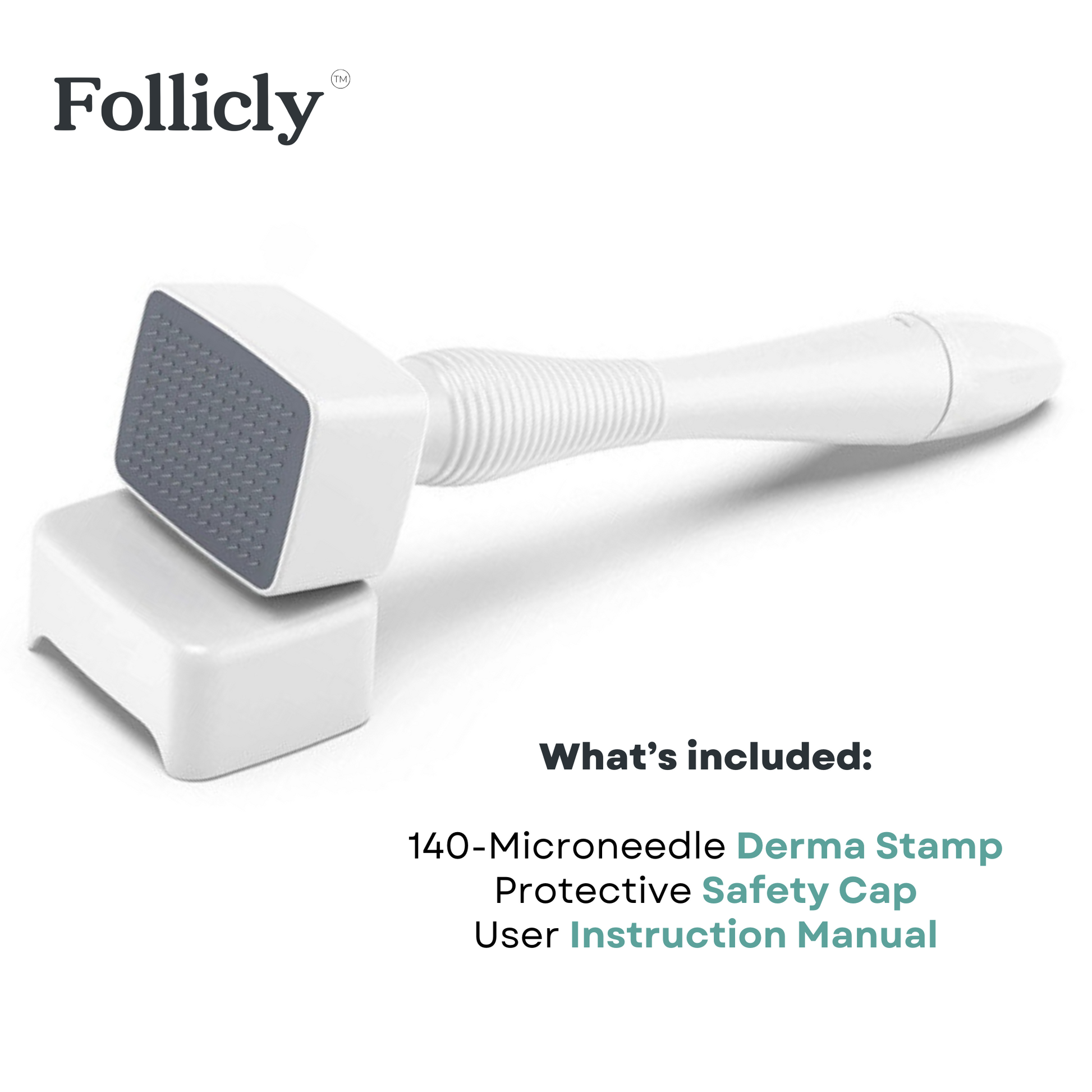 Microneedling Made Easy – Follicly Derma Stamp