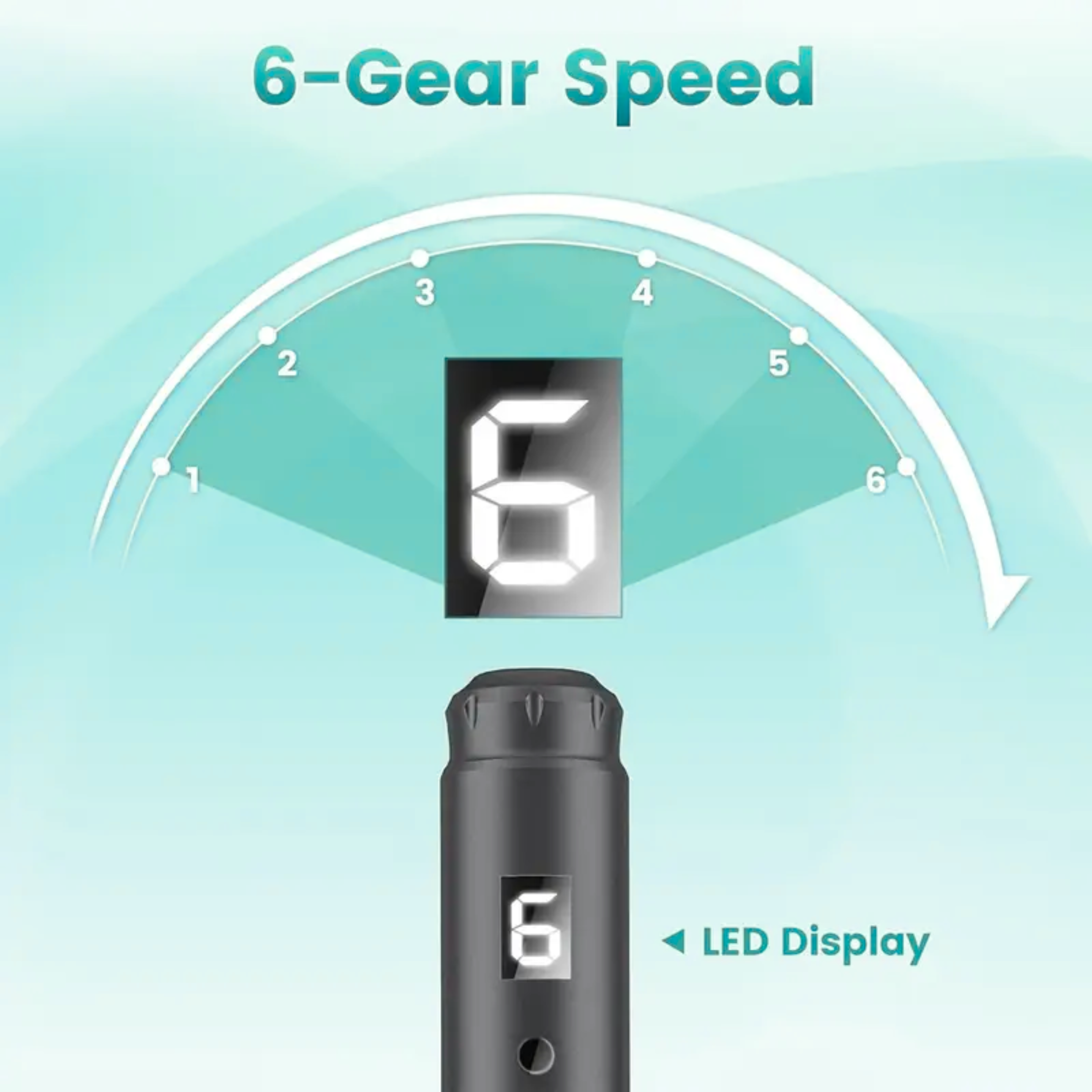 Follicly™ Derma Pen with 12 Adjustable Needle Cartridges (16, 36, or 42 Pins)