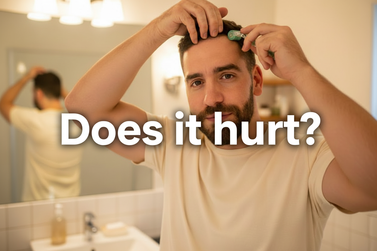 Does Microneedling Hurt? What to Expect on the Scalp