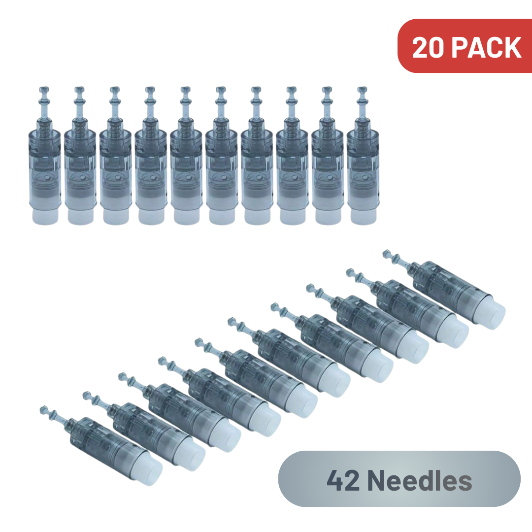 Cartuchos de repuesto para Derma Pen – Pack de 20 (16/36/42 agujas) – Pack ahorro