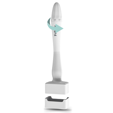 Follicly™ Derma Stamp - 140 Adjustable Titanium Microneedles