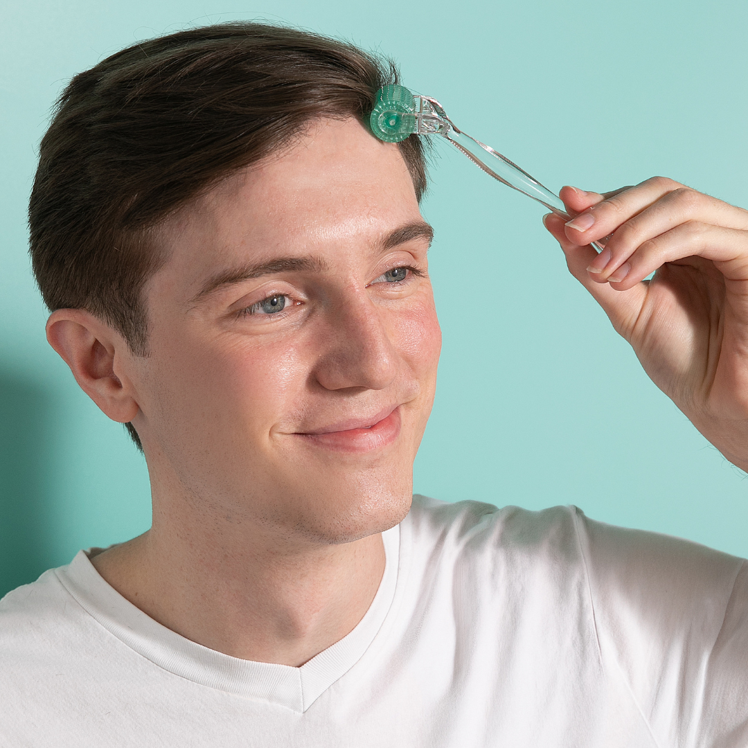 Follicly® ديرما رولر – 192 إبرة دقيقة أصلية من التيتانيوم